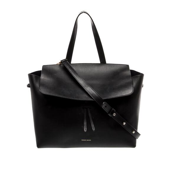 Mansur Gavriel Lady Bag Hard Leather Medium Size Tote Crossbody Style - Picture 1 of 13